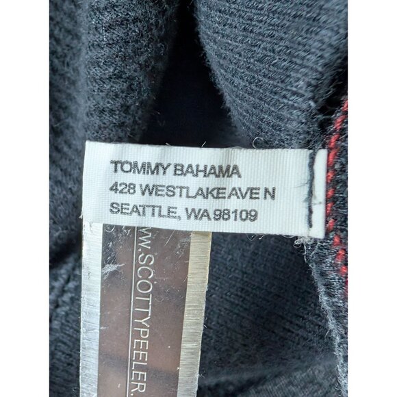 Tommy Bahama Reversible Gray Mens 2XL Half Zip Pullover Sweatshirt Long Sleeve - Picture 13 of 16